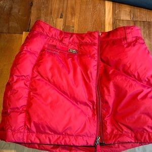 Skhoop Mini Down Pink Puffer Medium  Skirt
